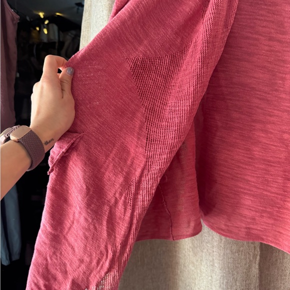 Moth Reddish Pink Open-Front Sweater - Picture 7 of 8